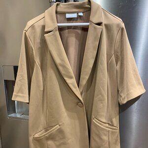 Susan Graver Tan Jacket XL